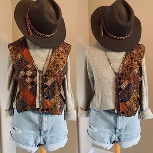 VINTAGE INDONESIAN EFFECT Vest